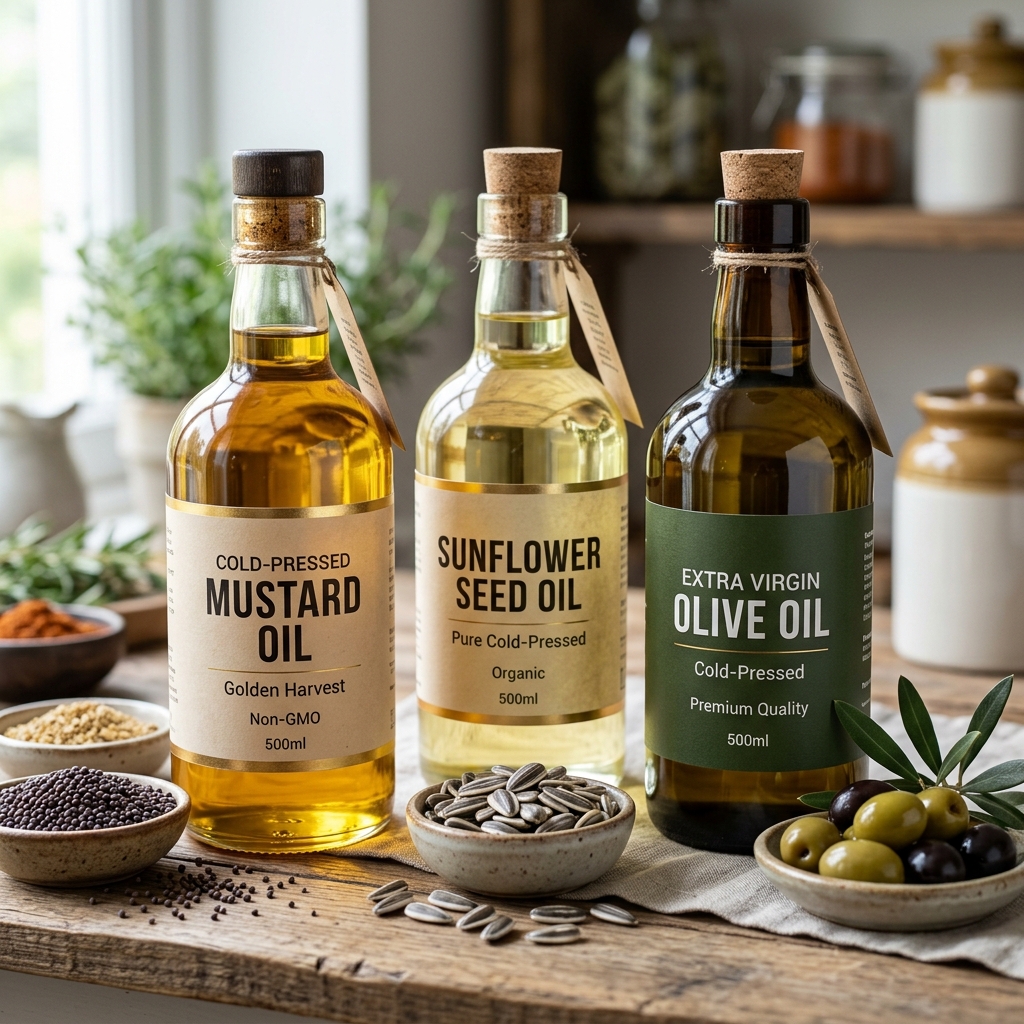 Cold-Pressed Oils