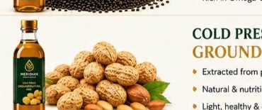Cold Pressed Groundnut Oil
